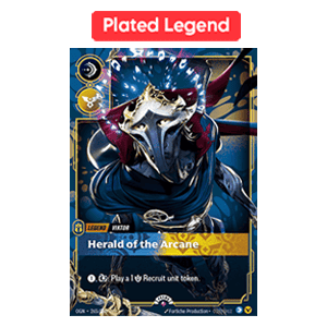 Plated Legend: Viktor, Herald of the Arcane OGNX- Near Mint Englisch