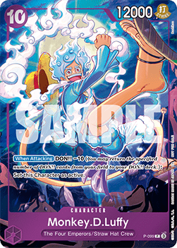 Monkey.D.Luffy (P-099) (V.1) P Promo Excellent Englisch