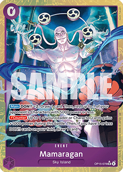 Mamaragan (OP15-078) (V.2) OP15 Alternate Art Near Mint Englisch