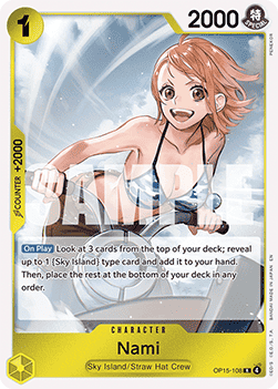Nami (OP15-108) OP15 Rare Near Mint Englisch