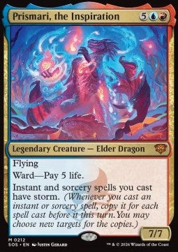 Prismari, the Inspiration SOS-212 Mythic Light Played Englisch