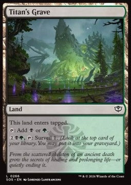 Titan's Grave SOS-266 Common Near Mint Englisch Foil
