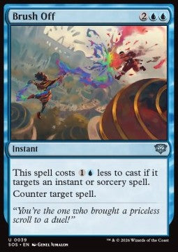 Brush Off SOS-39 Uncommon Near Mint Englisch Foil