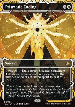 Prismatic Ending (V.1) SOA-7 Rare Near Mint Englisch Foil