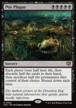 Pox Plague SOS-94 Rare Good Englisch Foil