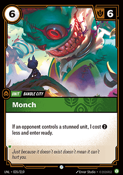 Monch UNL-035 Common NM Englisch Foil