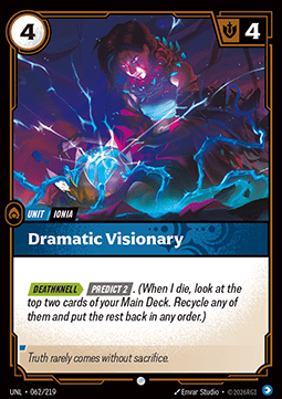 Dramatic Visionary UNL-062 Common Near Mint Englisch Foil