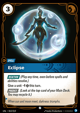 Eclipse UNL-063 Common NM Englisch Foil