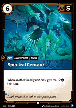 Spectral Centaur UNL-068 Common Near Mint Englisch Foil