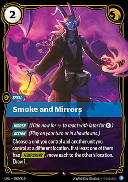 Smoke and Mirrors UNL-083 Rare Near Mint Englisch Foil