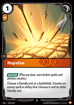 Repulse UNL-106 Uncommon NM Englisch