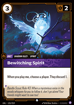 Bewitching Spirit UNL-121 Common Near Mint Englisch Foil