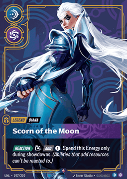Diana, Scorn of the Moon (V.1) UNL-197 Rare Near Mint Englisch Foil
