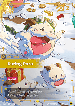 Daring Poro UNL-225 Showcase EX Englisch Foil