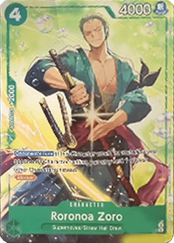 Roronoa Zoro (PRB02-006) (V.1) UP Rare Near Mint Englisch