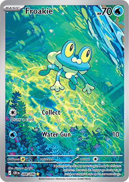 Froakie CRI-088 Illustration Rare Good Englisch