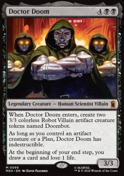Doctor Doom MSH-95 Mythic Near Mint Englisch Foil