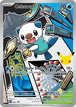 Oshawott MEP-051 Promo Near Mint Englisch