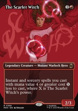 The Scarlet Witch XMSH-368 Rare Light Played Englisch