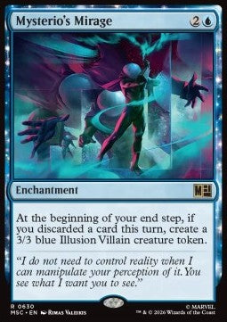 Mysterio's Mirage XMSC-630 Rare Near Mint Englisch Foil