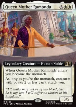 Queen Mother Ramonda XMSC-320 Rare Near Mint Englisch