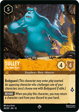 Sulley - The New Boss 13ATV-24 Super Rare Near Mint Englisch