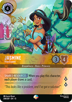 Jasmine - Vine Expert (V.2) 13ATV-208 Epic Excellent Englisch Foil
