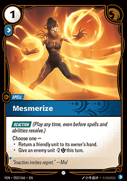 Mesmerize VEN-052 Common NM Englisch Foil