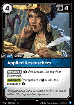 Applied Researchers VEN-055 Uncommon Near Mint Englisch Foil