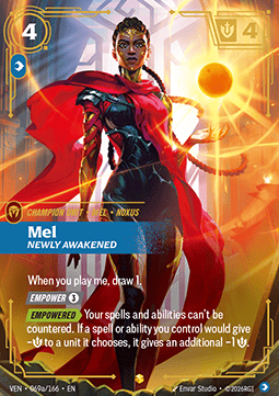 Mel, Newly Awakened (V.2) VEN-069a Showcase Near Mint Englisch Foil