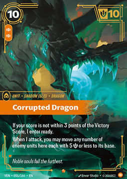 Corrupted Dragon VEN-091 Epic NM Englisch Foil