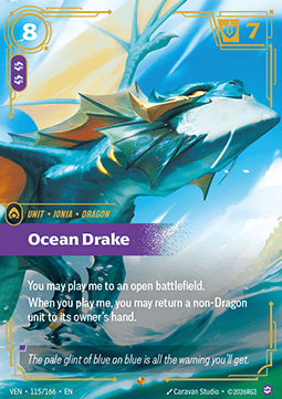 Ocean Drake VEN-115 Epic NM Englisch Foil