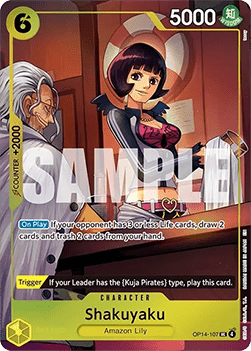 Shakuyaku (OP14-107) (V.1) UP Uncommon Near Mint Englisch