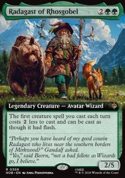 Radagast of Rhosgobel XHOB-309 Rare Near Mint Englisch