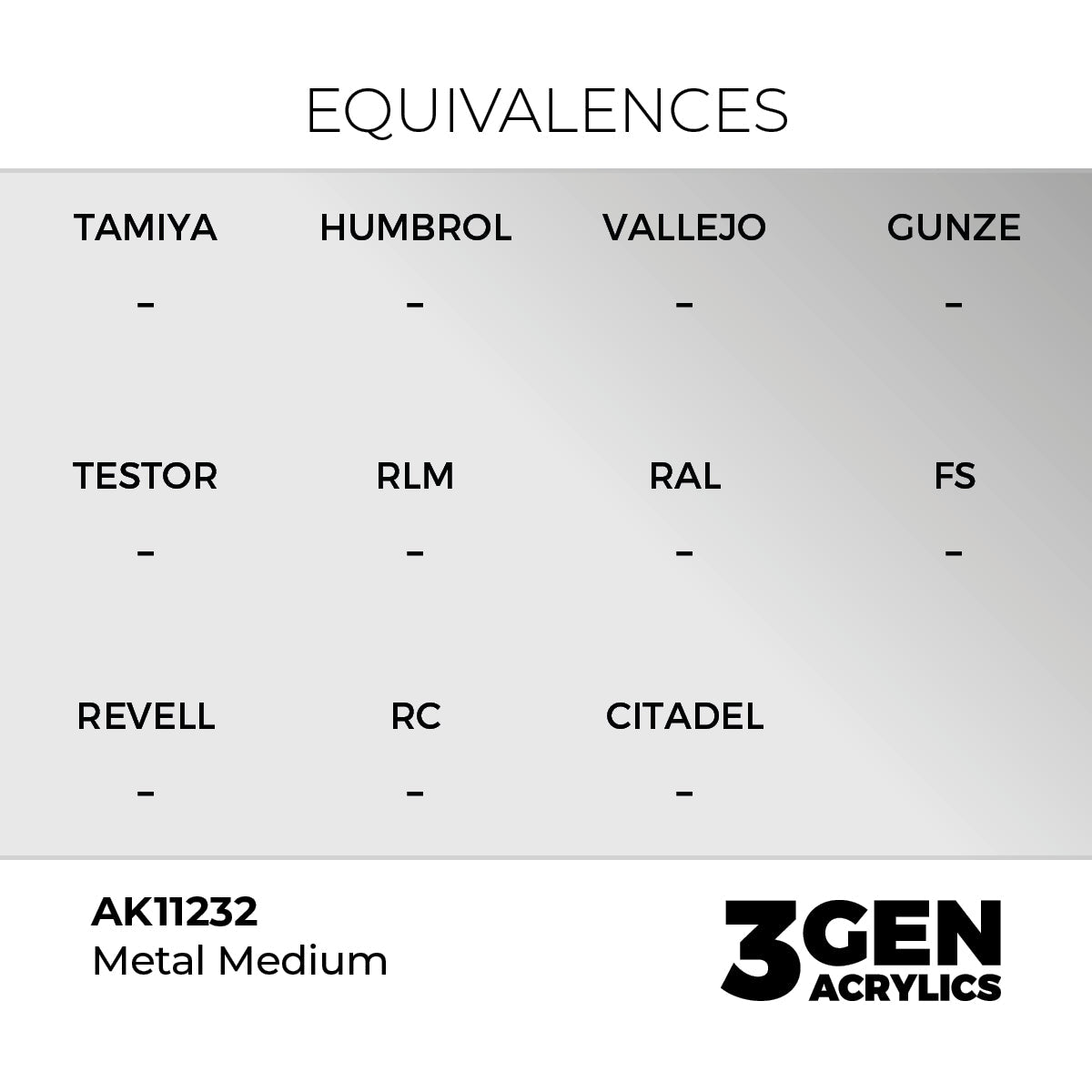 AK Interactive Metal Medium (17ml)