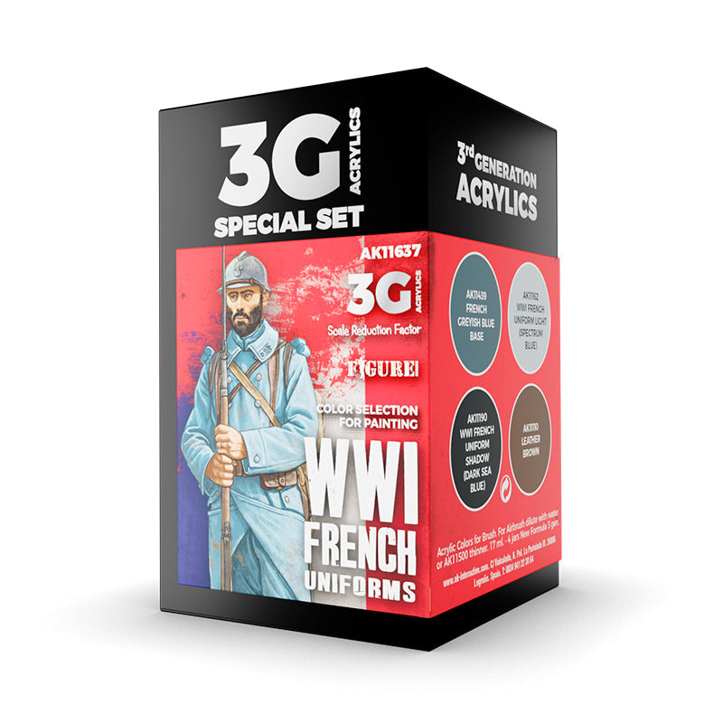 AK Interactive Wwi French Uniforms 3G