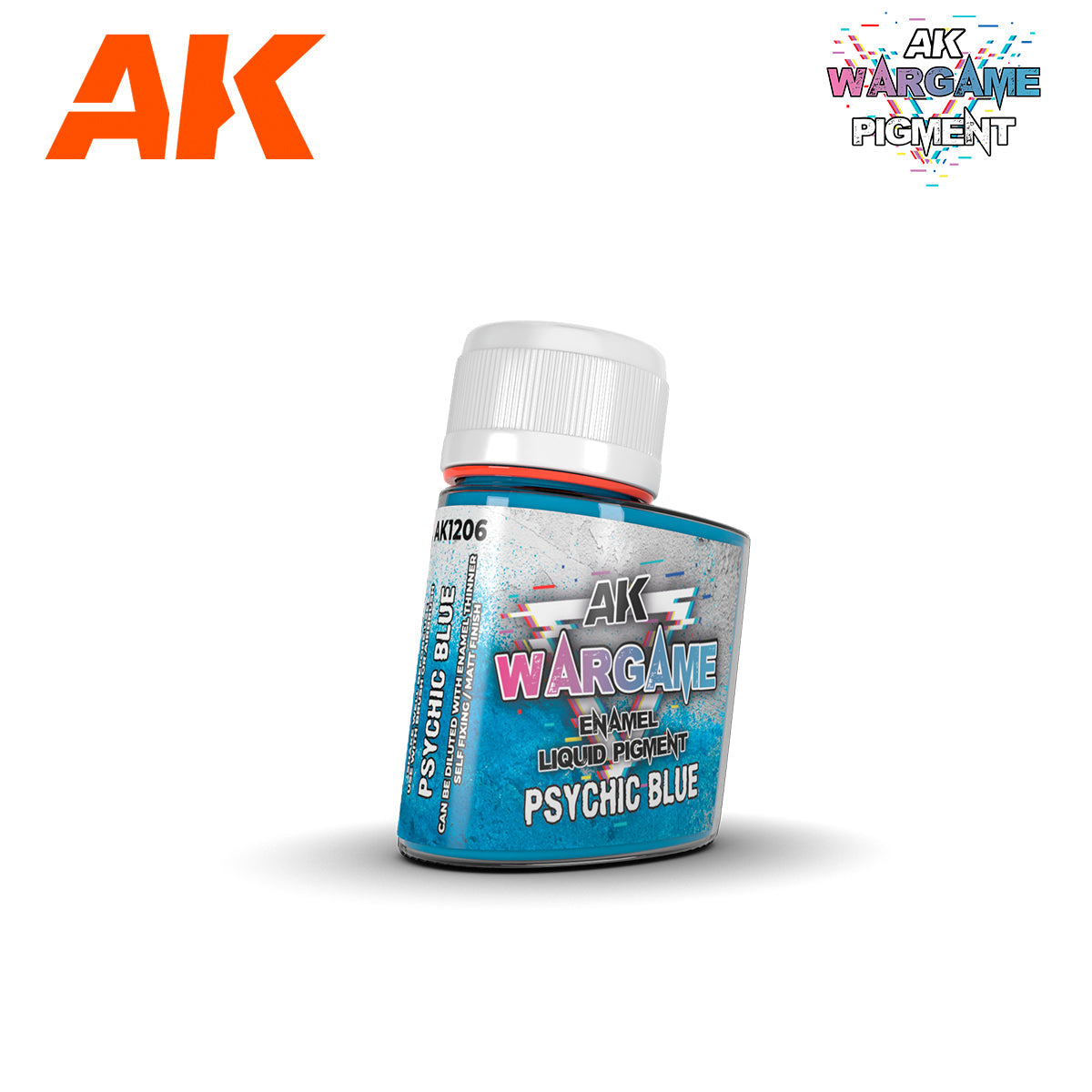 AK Interactive Liquid Pigments Psychic Blue