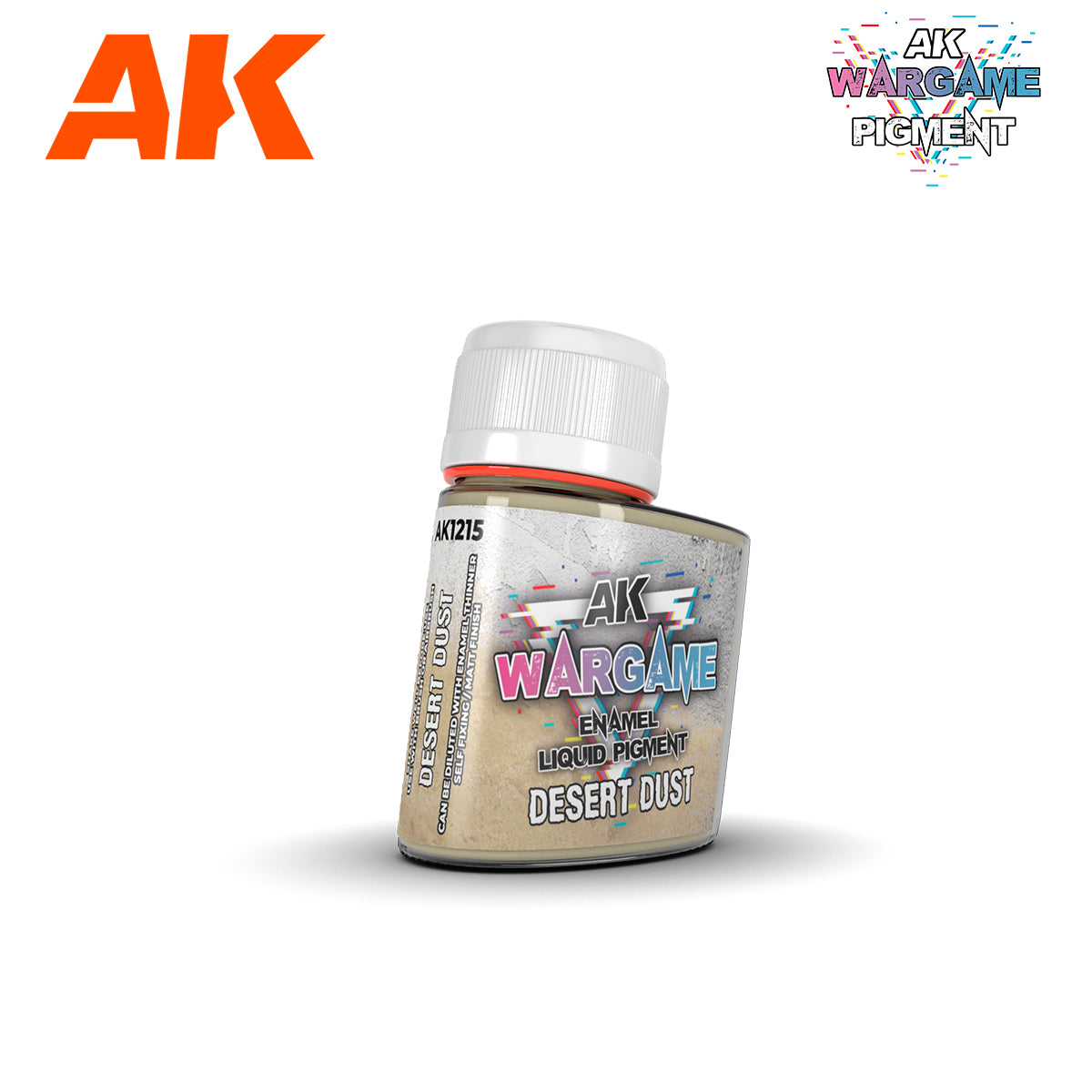 AK Interactive Liquid Pigments Desrt Dust