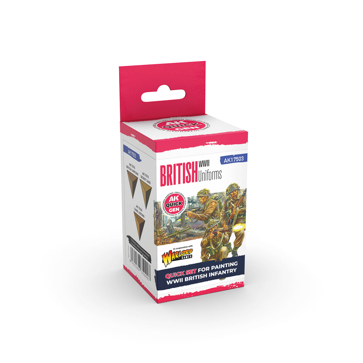 AK Interactive QUICK GEN British Uniforms Set