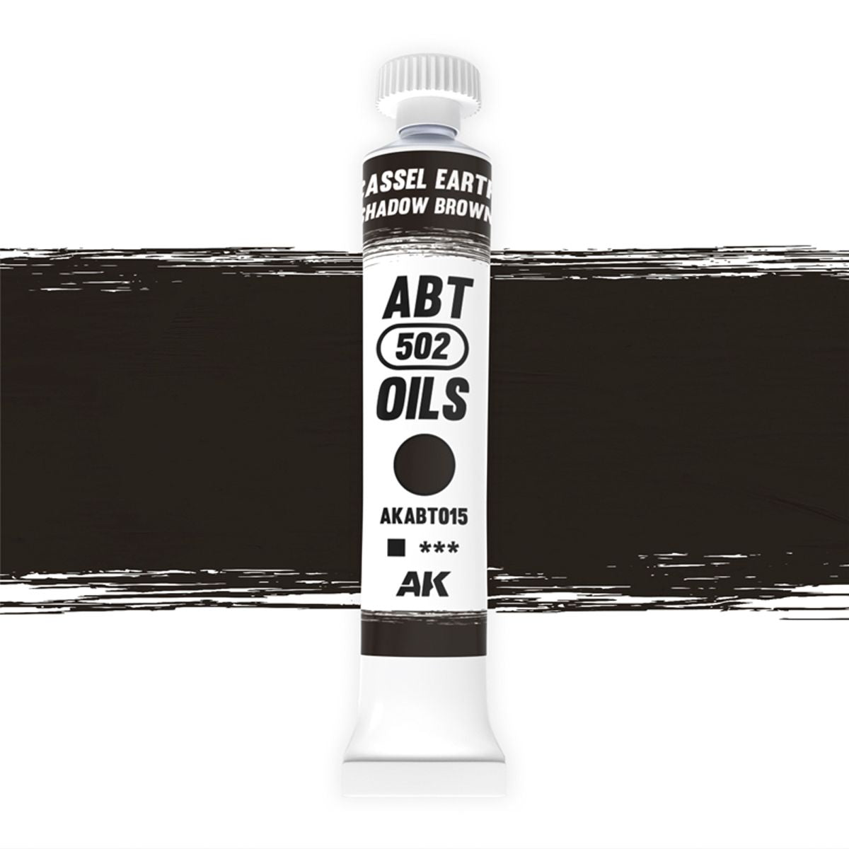 AK Interactive Oil Paints Cassel earth / Shadow brown