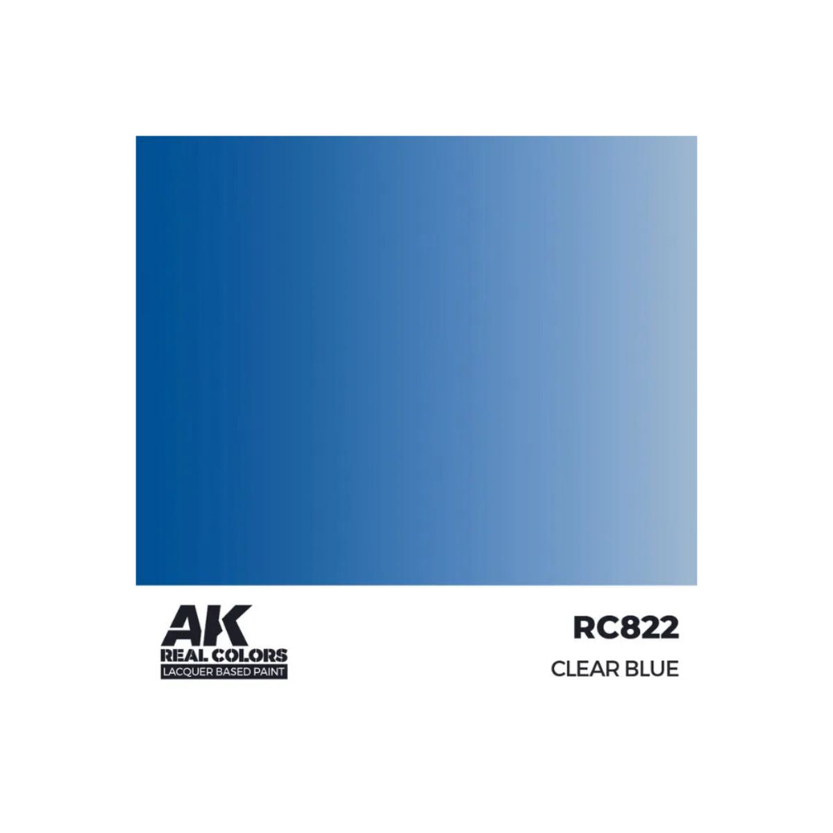 AK Interactive REAL COLORS Clear Blue 17 ml.