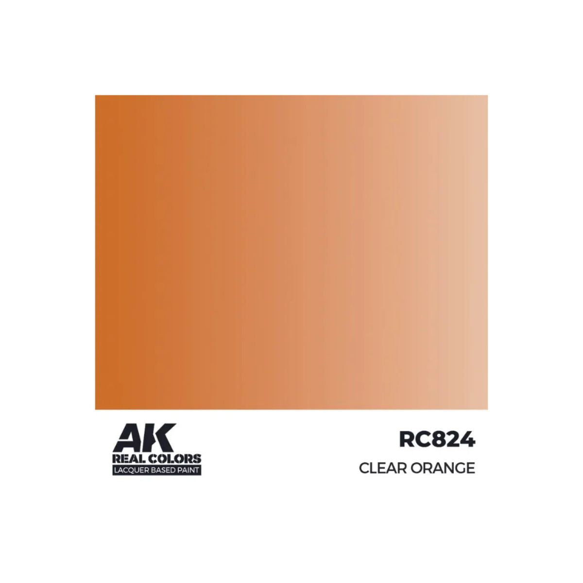 AK Interactive REAL COLORS Clear Orange 17 ml.