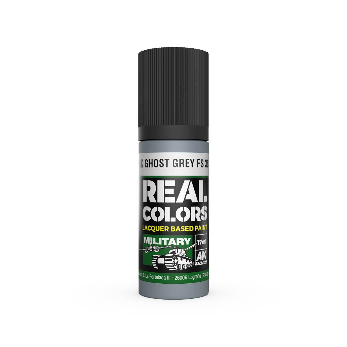 AK Interactive REAL COLORS Dark Ghost Grey Fs 36320 17 ml.