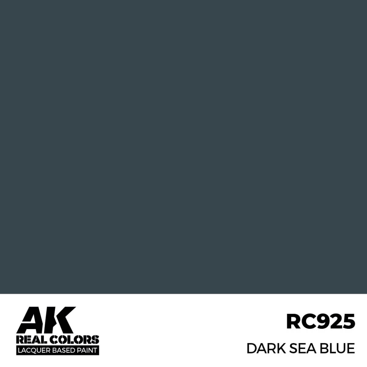AK Interactive REAL COLORS Dark Sea Blue 17 ml.