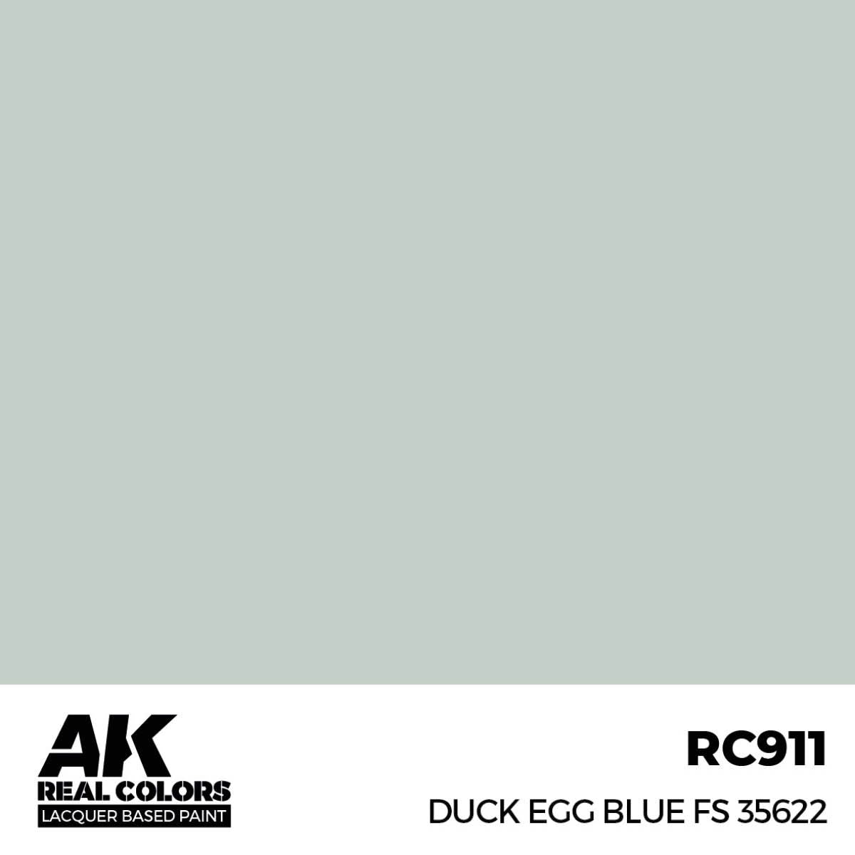 AK Interactive REAL COLORS Duck Egg Blue Fs 35622 17 ml.