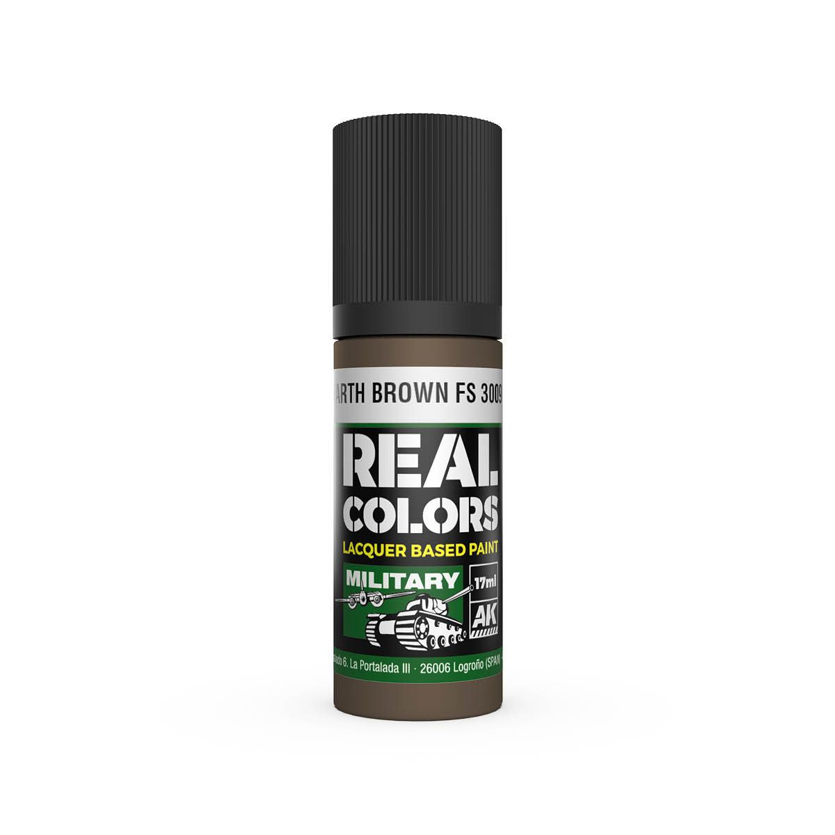 AK Interactive REAL COLORS Earth Brown Fs 30099 17 ml.