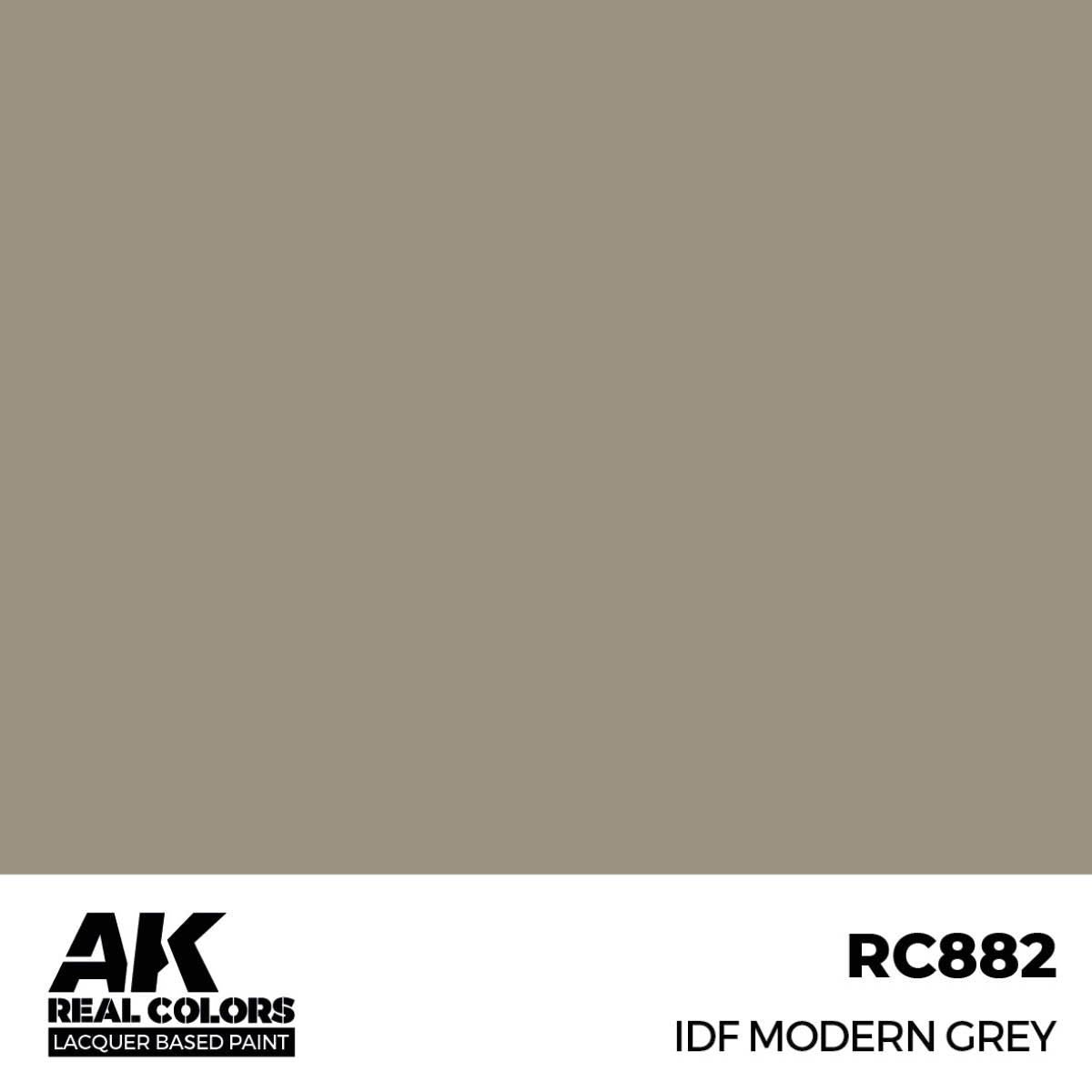 AK Interactive REAL COLORS Idf Modern Grey 17 ml.