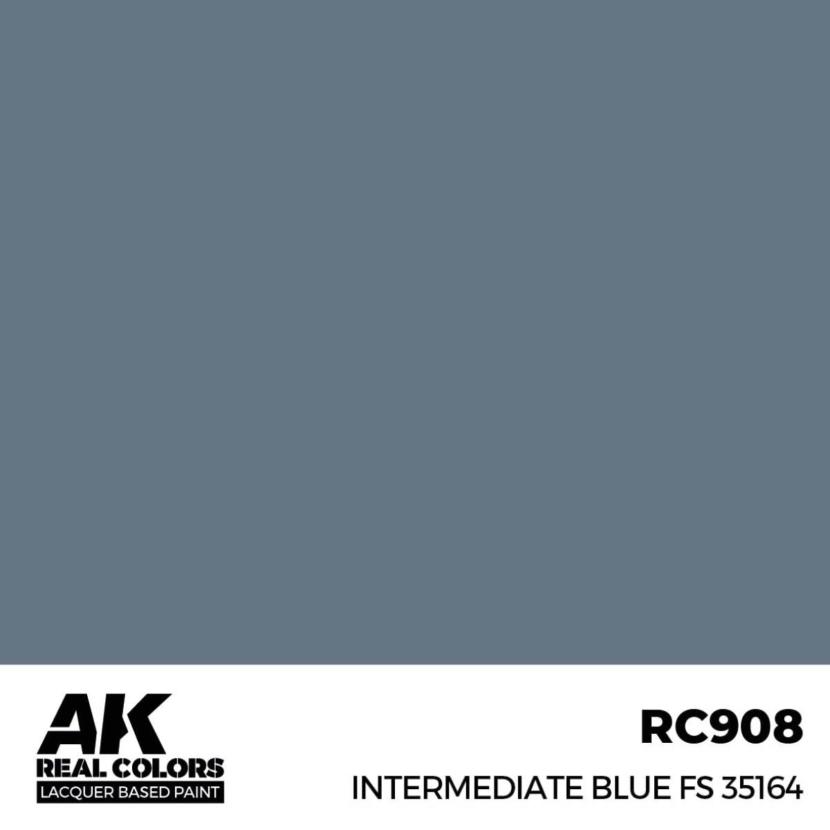AK Interactive REAL COLORS Intermediate Blue Fs 35164 17 ml.