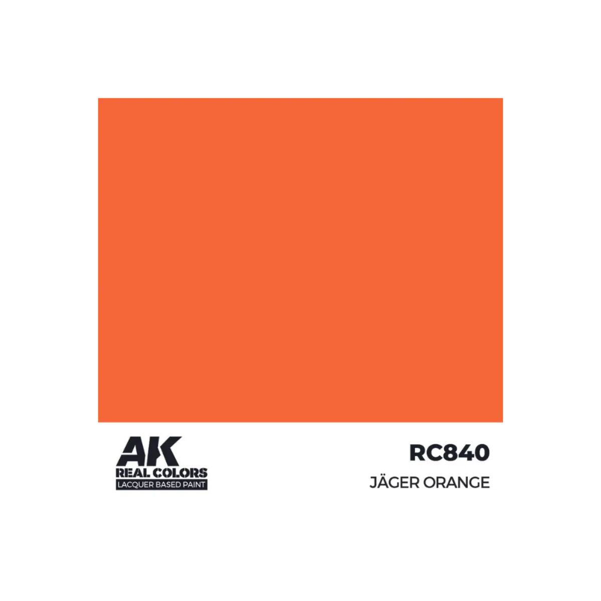 AK Interactive REAL COLORS Jäger Orange 17 ml.