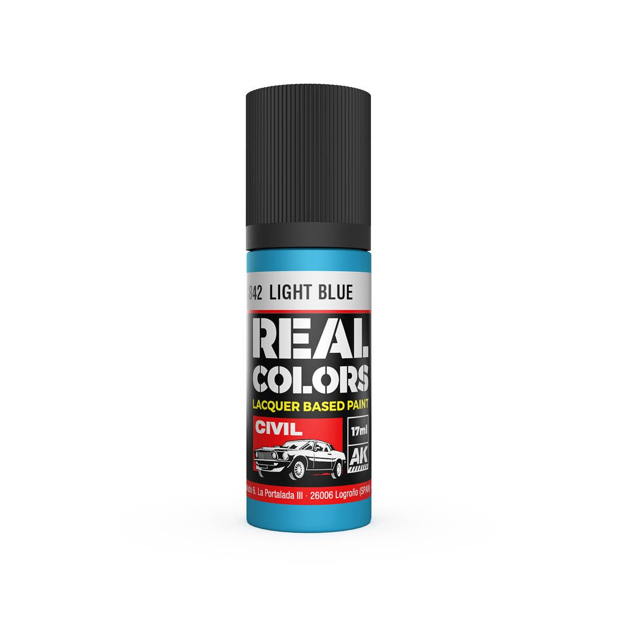 AK Interactive REAL COLORS Light Blue 17 ml.